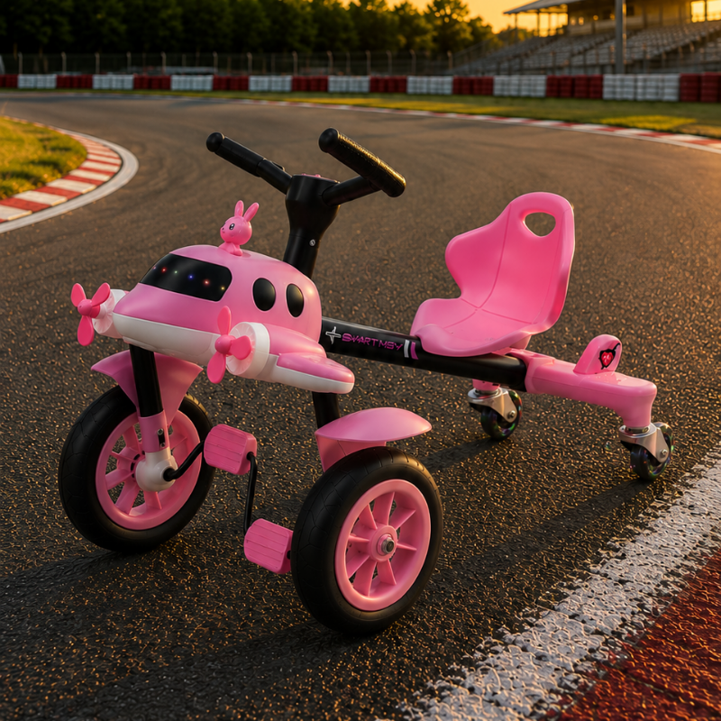 Quadriciclo AeroKids Rosa